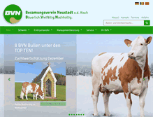 Tablet Screenshot of bvn-online.de